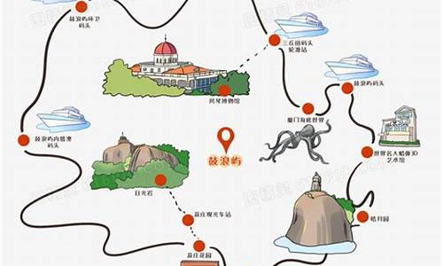 旅游路线图制作素材_旅游路线图制作素材图片