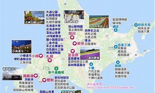 去日本北海道旅游攻略图