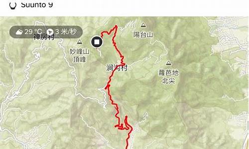 妙峰山 骑行路线_妙峰山骑行路线图