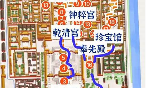 故宫旅游攻略路线_故宫旅游攻略路线图